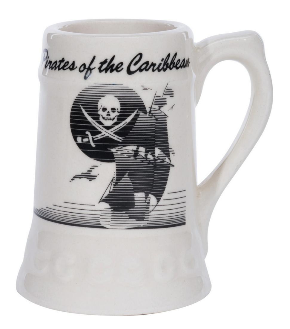 A Pirates of the Caribbean Souvenir Mug. (1 of 2)