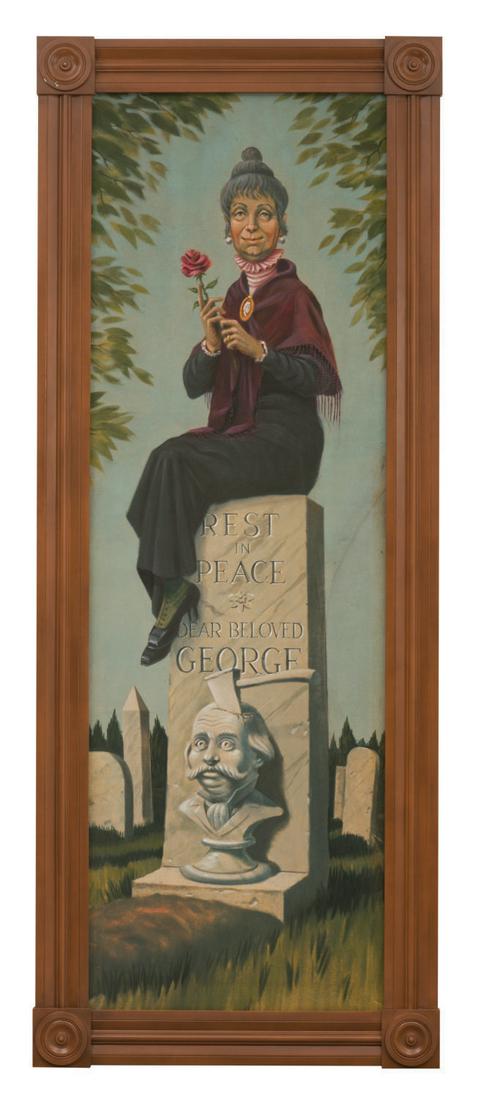 An Original "Haunted Mansion" Stretching Portrait. (1 of 1)