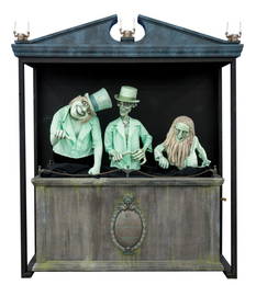 A One of a Kind Hitchhiking Ghosts Animatronic Display.