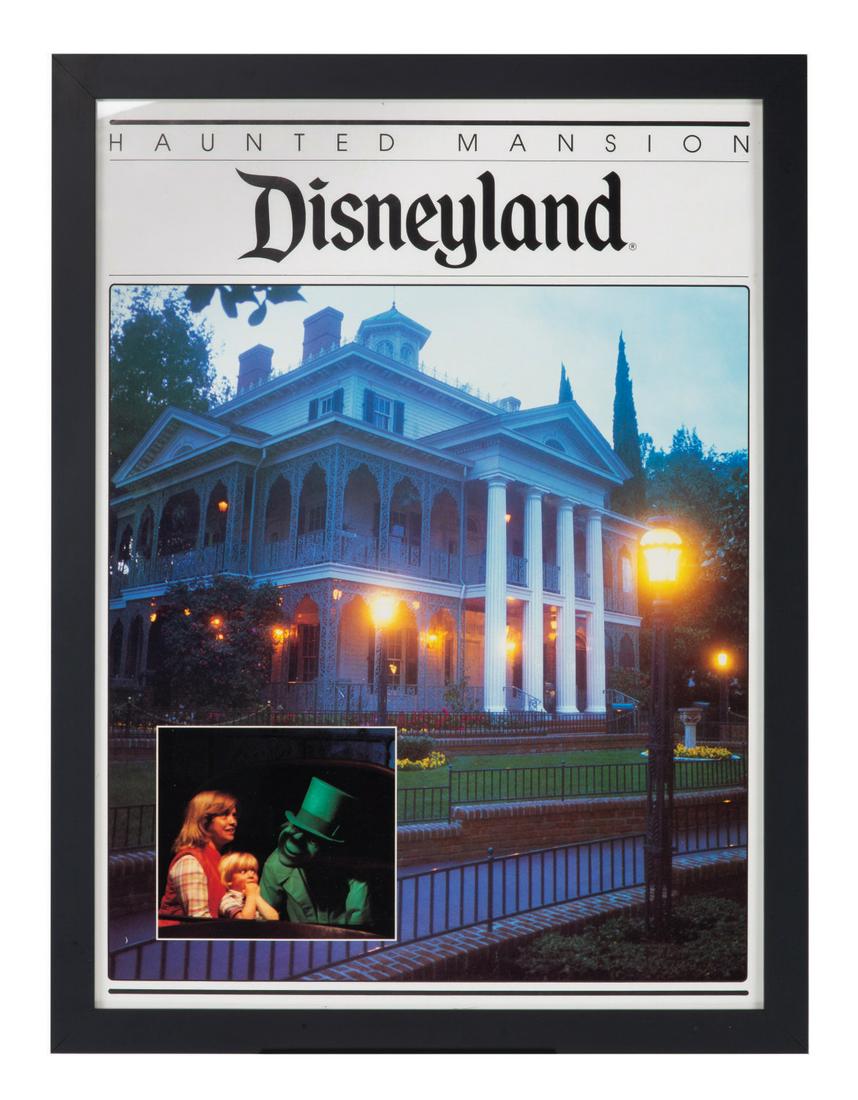 A Disneyland Haunted Mansion Poster. (1 of 1)