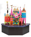 A Rolly Crump It's a Small World Clock Concept Model.