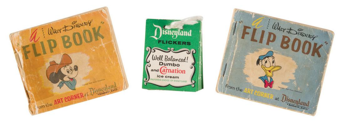 A Rare Carnation Dumbo Flickers & (2) Flip Books. (1 of 1)