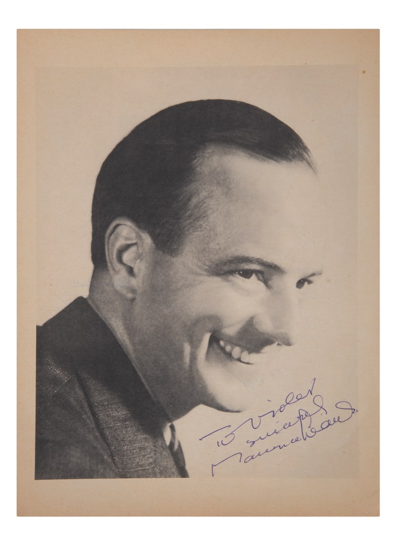 A Cast Signed Program Page From The Devil's Disciple. (1 of 2)