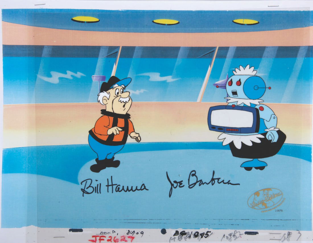 A Signed Original Jetsons Production Cel. (1 of 1)