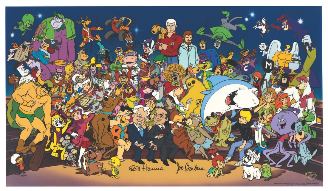 A Hanna-Barbera Signed "All Together Now" LE Cel. (1 of 3)