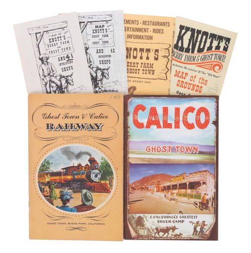 Knott's Berry Farm Maps And Guidebooks.