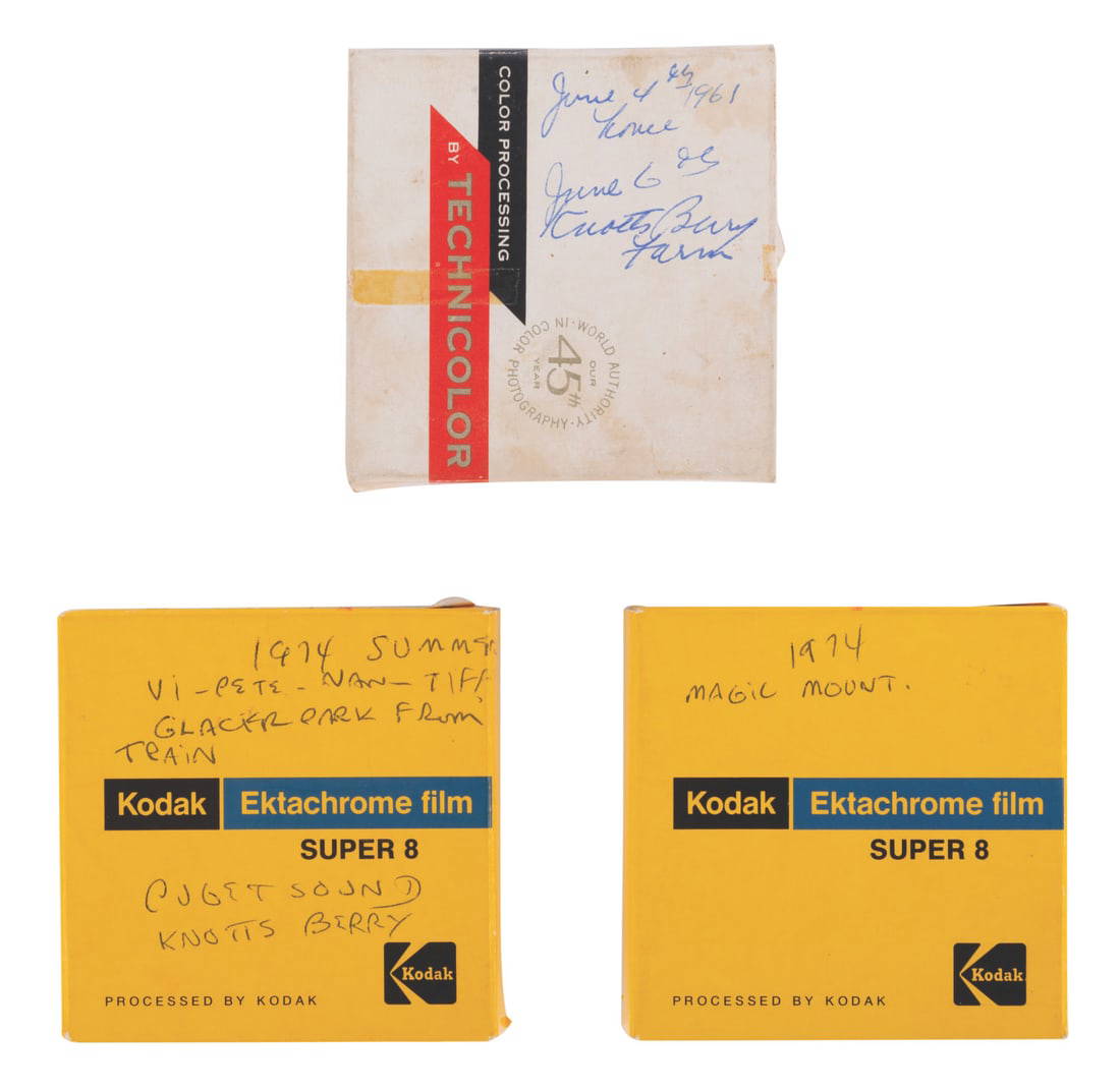 A Group Of Super8 Movies From Various Theme Parks. Auction