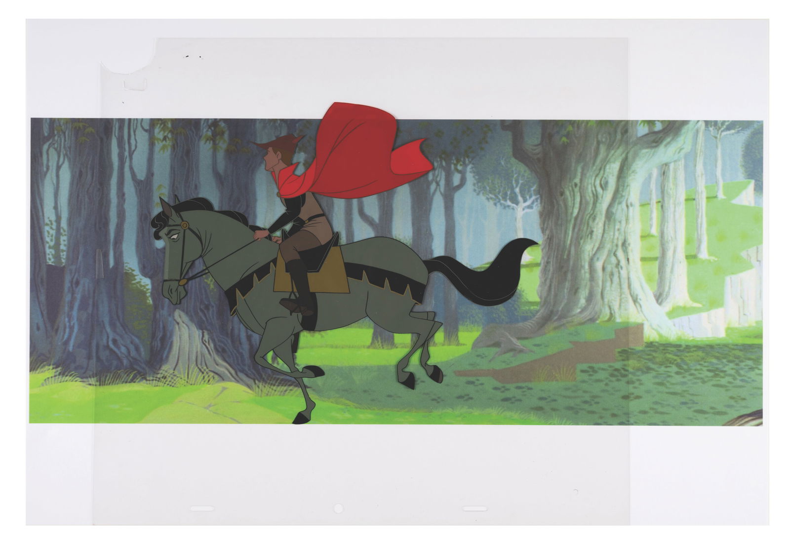 A Cel of Prince Phillip From "Sleeping Beauty." (1 of 2)