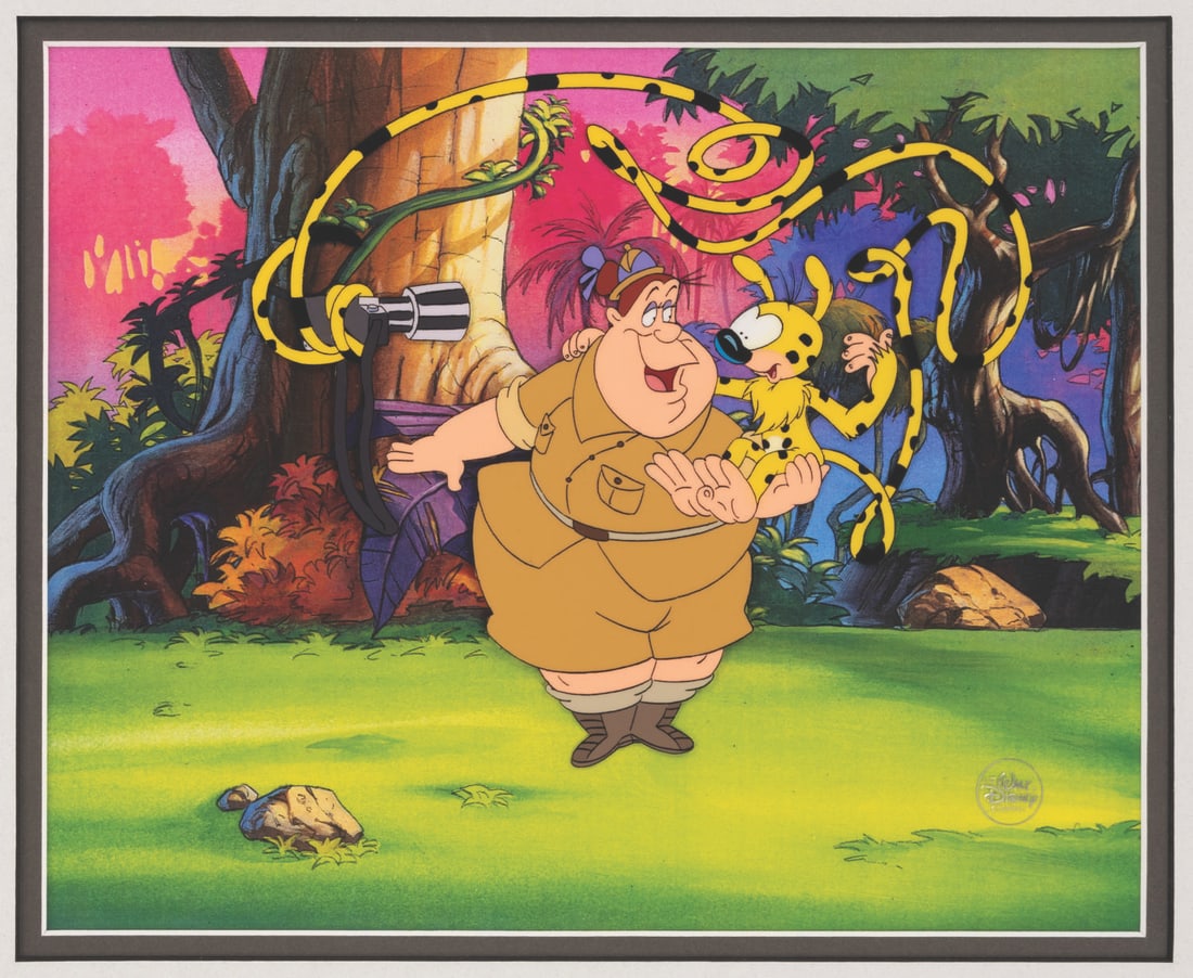 Original Production Cel and Drawing from "Marsupilami." (1 of 3)