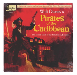 Pirates of the Caribbean LP Record Album Cover Poster Print 