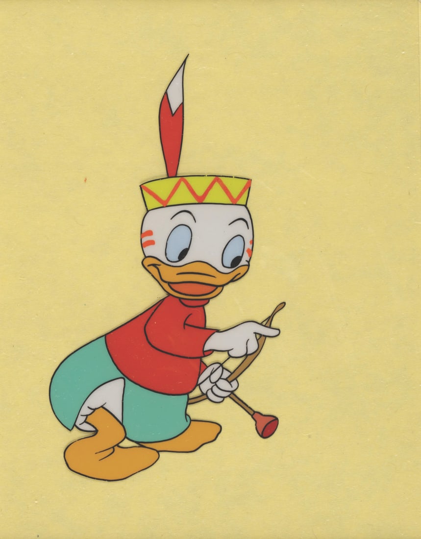 An Original Production Cel of Donald's Nephew. (1 of 3)