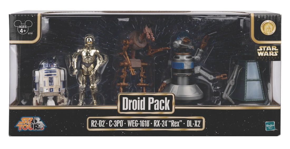 A Star Tours Droid Pack Action Figure Set. (1 of 3)