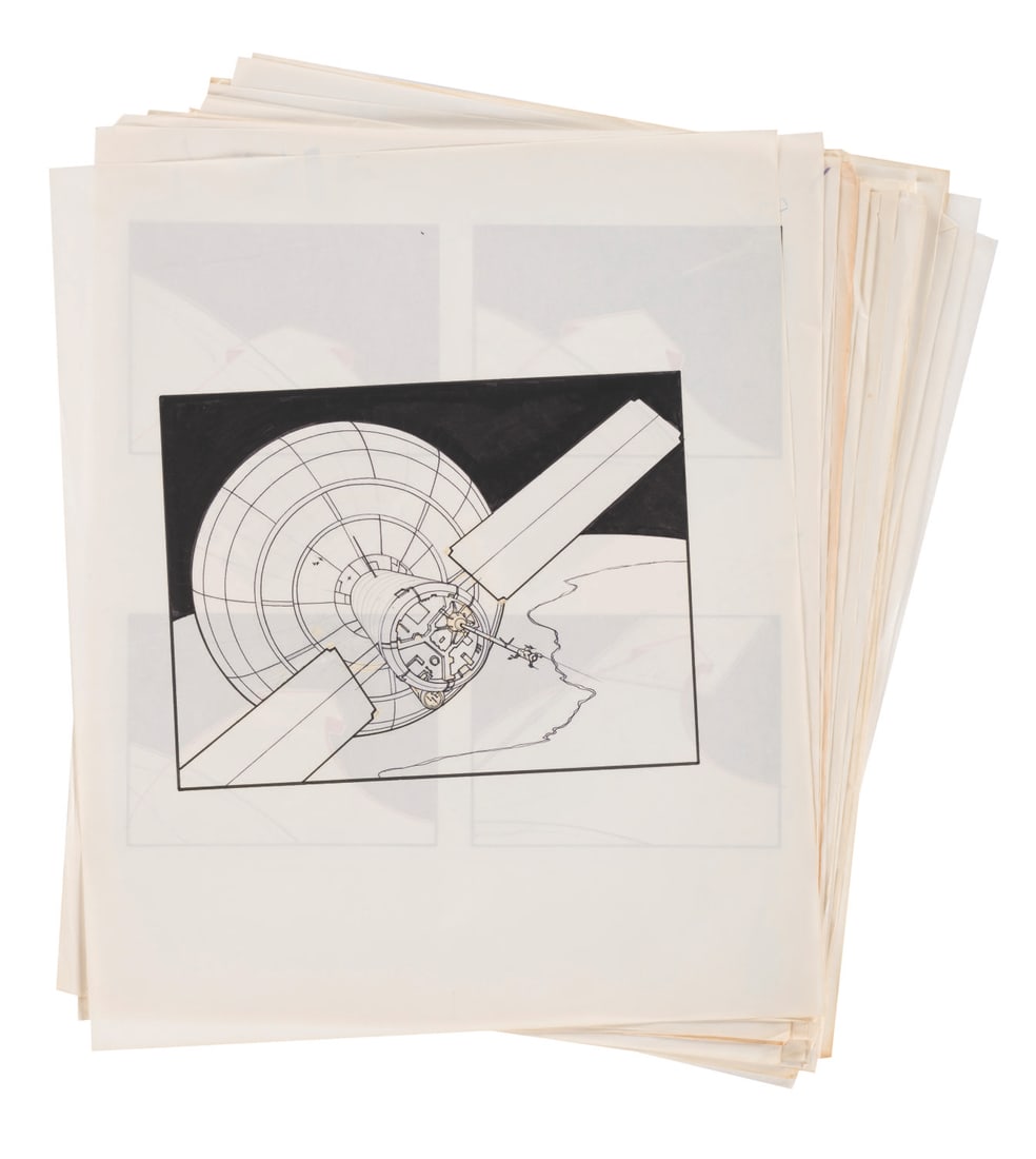 Original Dave Jones Drawings for Horizons. (1 of 11)