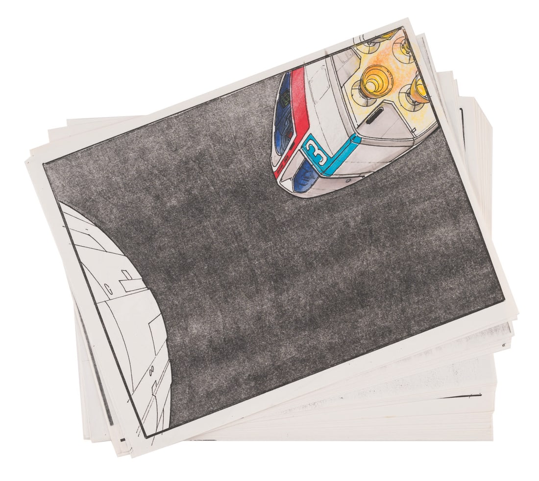 Collection of Horizons Brava Centauri Storyboards. (1 of 4)