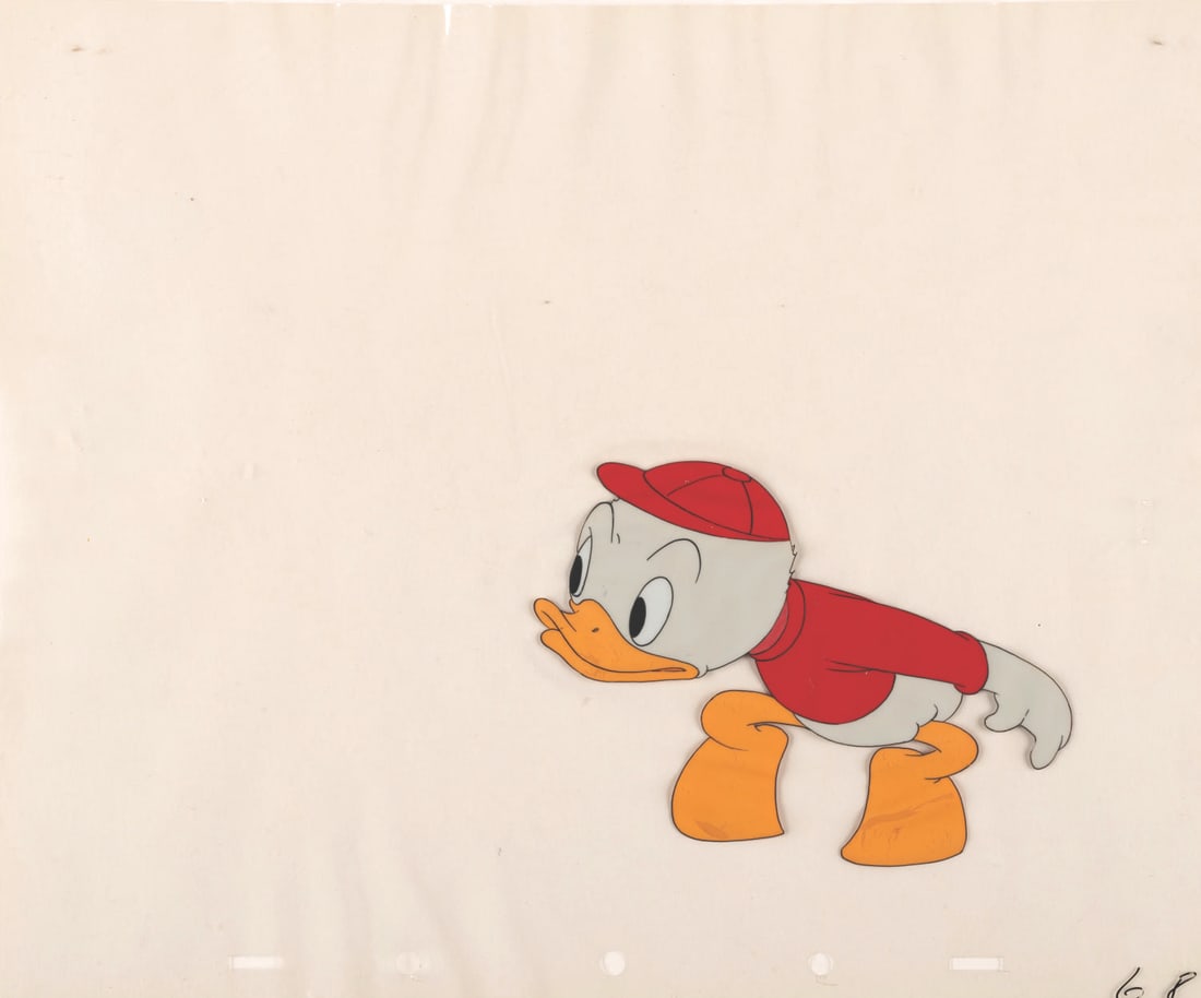 A "Truant Officer Donald" Production Cel. (1 of 1)