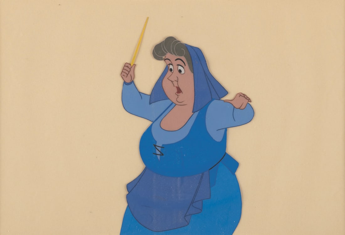 An Original Production Cel from "Sleeping Beauty." (1 of 2)