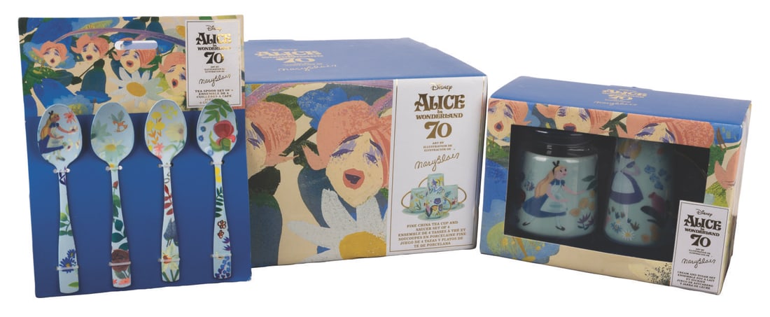 A Collection of Mary Blair-Inspired Tea Serviceware. (1 of 4)