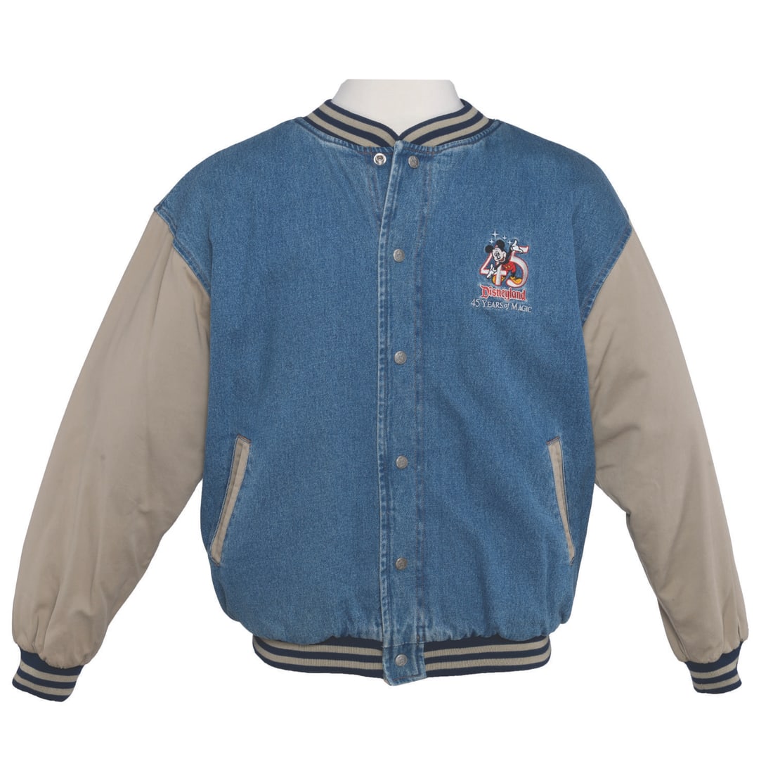 A Disneyland "45 Years of Magic" Denim Jacket. (1 of 3)