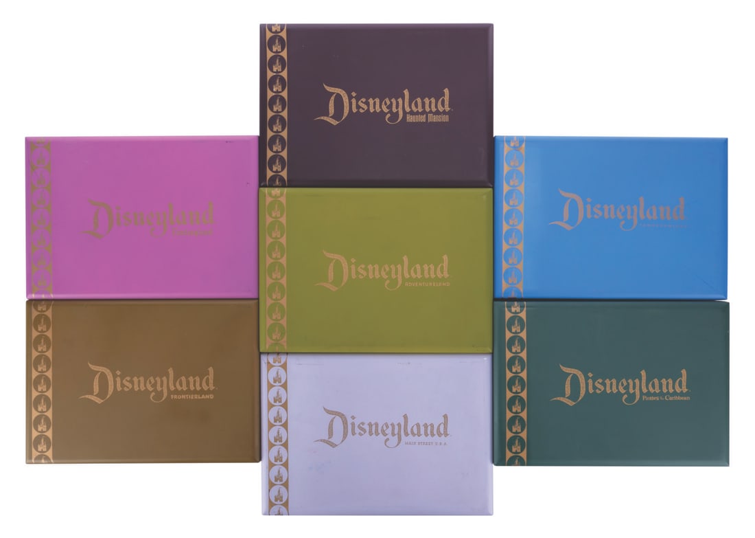 A Complete Disneyland Pewter Miniature Collection. (1 of 20)