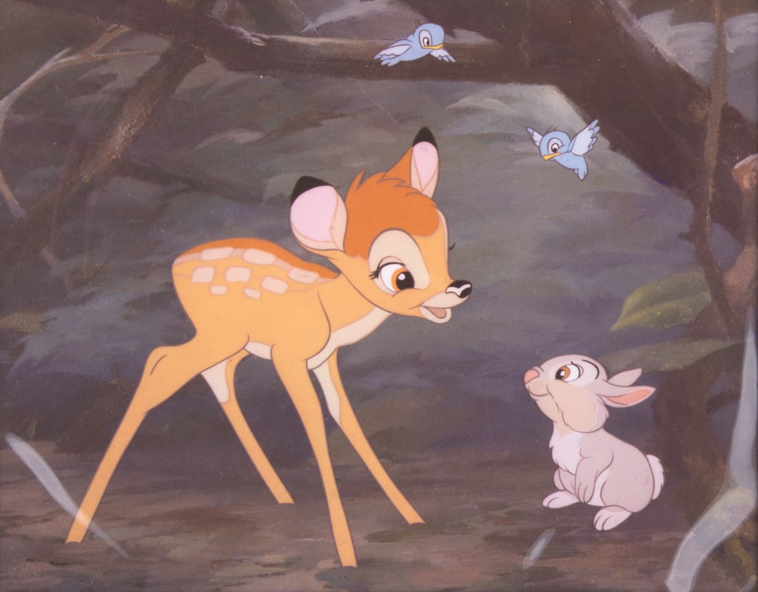 A Walt Disney Classics Bambi Print. (1 of 2)
