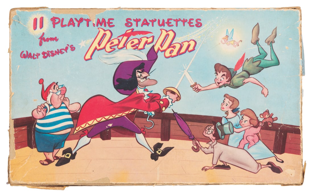 A "Peter Pan Playtime Statuettes" Set in Box. (1 of 14)