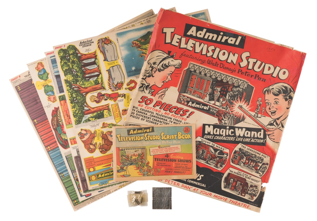An Admiral Television Studio Toy Featuring Peter Pan. (1 of 14)