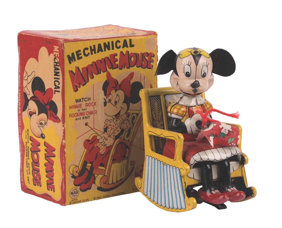 A Mechanical Minnie Mouse Toy by LineMar. (1 of 8)