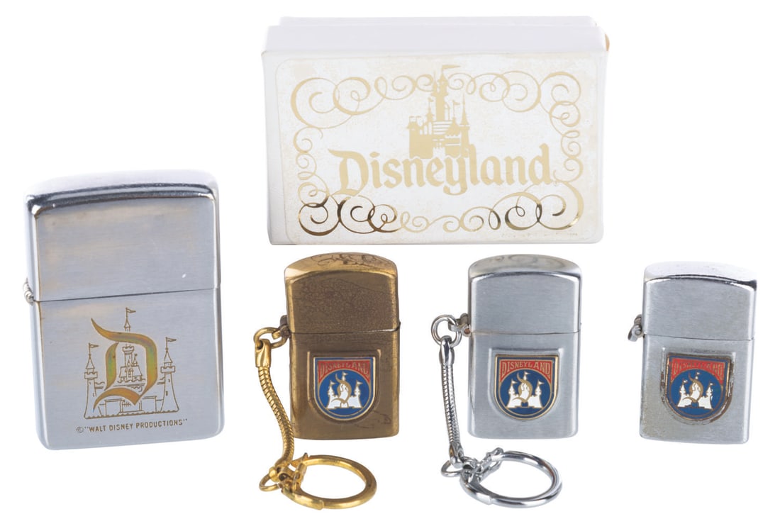 A Collection of Disneyland Lighters. (1 of 7)