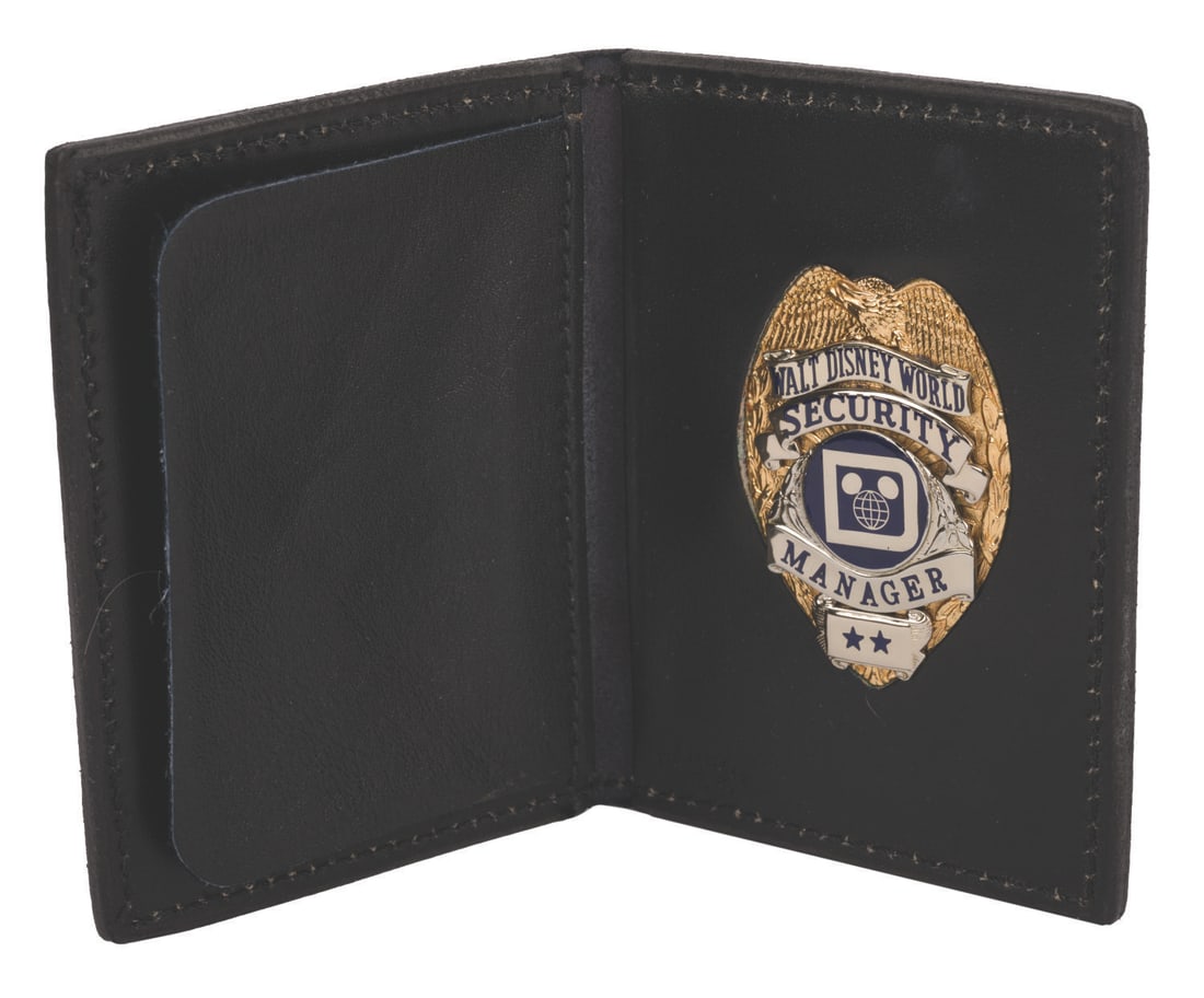 A Walt Disney World Security Manager Badge. (1 of 2)
