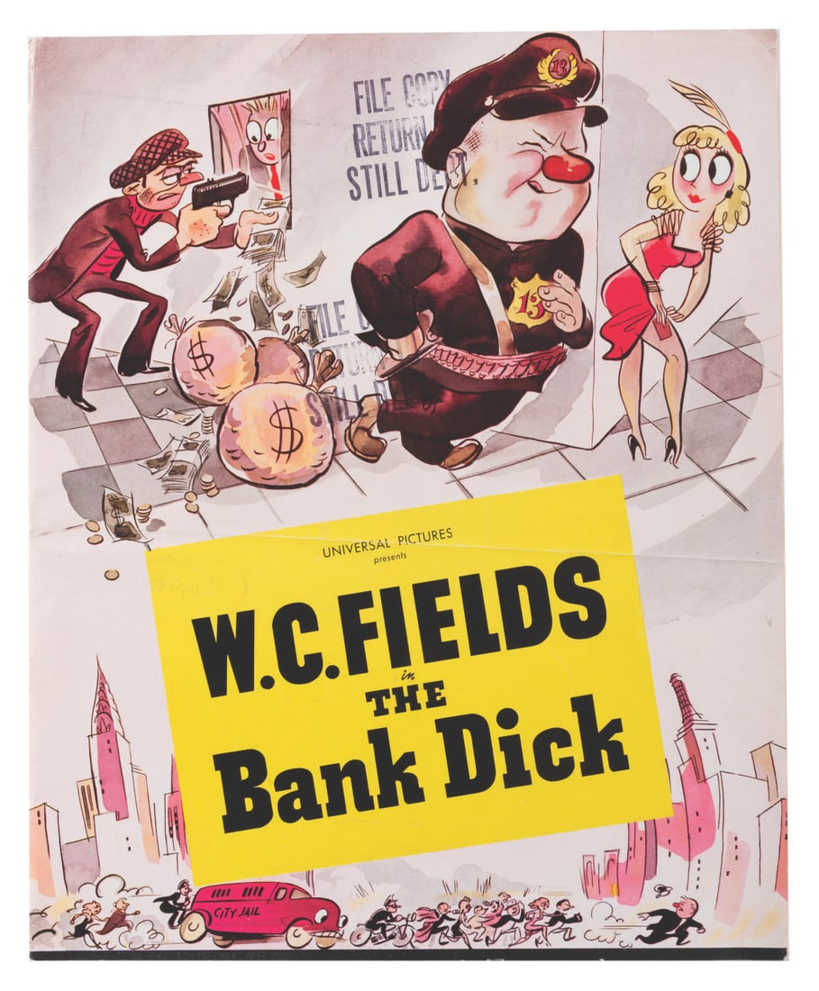 A Book of "The Bank Dick" Marketing Materials. (1 of 3)