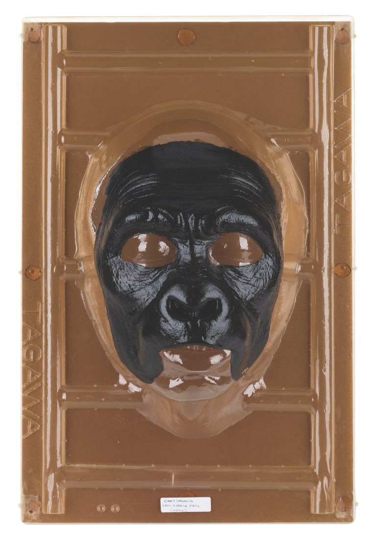 A "Planet of the Apes" General Krull Facial Appliance. (1 of 3)