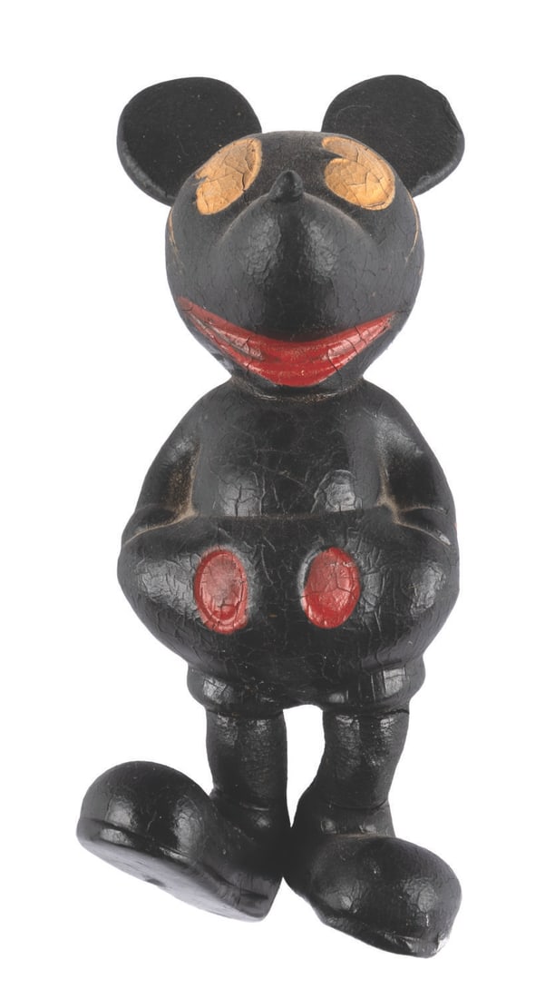 A Seiberling Rubber Mickey Mouse Figure. (1 of 2)