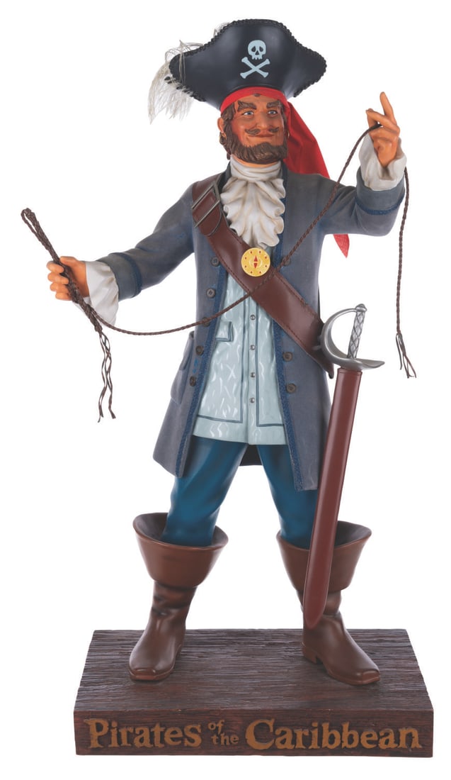 A Pirates of the Caribbean Auctioneer Big Fig. (1 of 4)