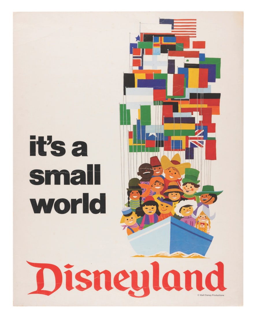 An It's A Small World Poster. (1 of 1)