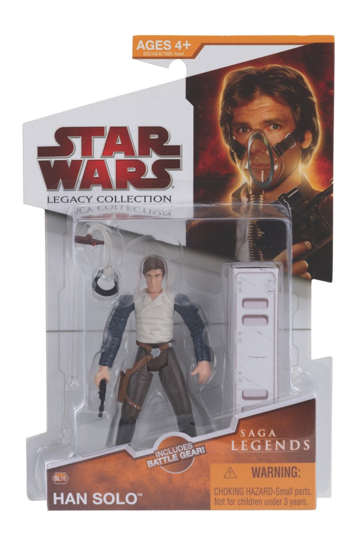 A Star Wars Saga Legends Pre-Production Han Solo. (1 of 2)