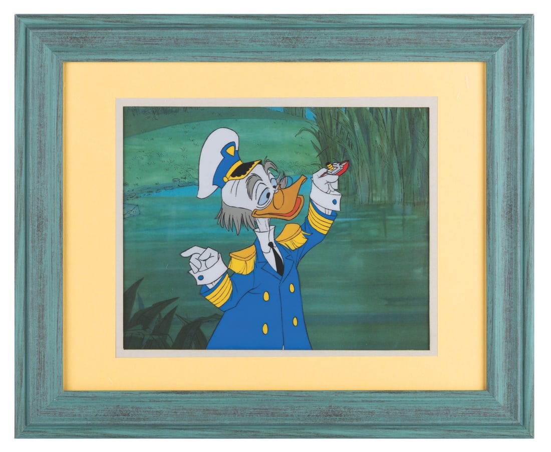 An Original Ludwig Von Drake Production Cel. (1 of 2)