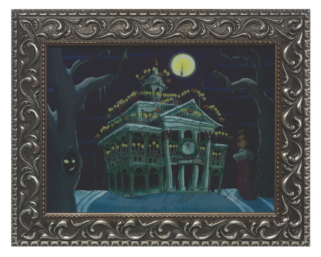 A Haunted Mansion Holiday Lenticular Mansion Portrait. (1 of 2)