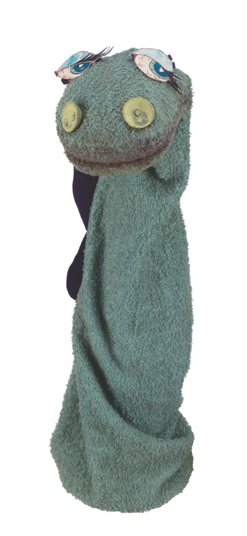 A “Time for Beany?? Screen-Used Cecil Puppet with Tired Eyes. (1 of 9)