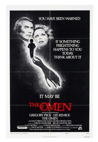A "The Omen" One-Sheet Poster.