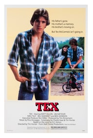 A "Tex" One-Sheet Poster.