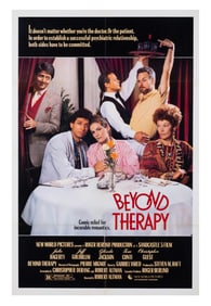 A "Beyond Therapy" One-Sheet Poster.