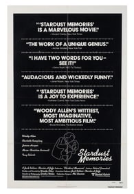 A "Stardust Memories" One-Sheet Poster.