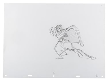 An "Aladdin" Production Drawing.