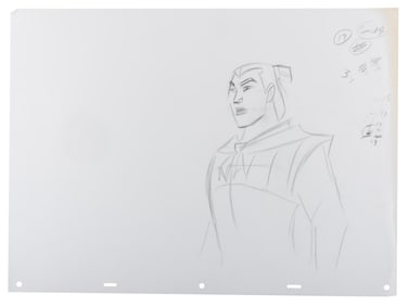 A "Mulan" Shang Production Drawing.