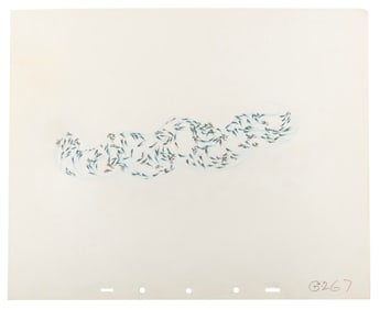 A “Fantasia" Night on Bald Mountain Production Drawing.