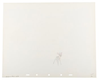 A “Bambi" Production Drawing.