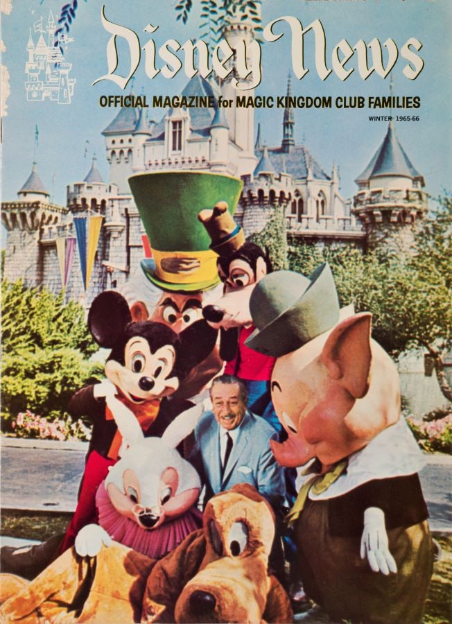 A Disney News Winter 1965-1966 Magazine. (1 of 1)