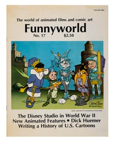 A Joaquin "Panchito" Garay Signed Funnyworld Magazine.