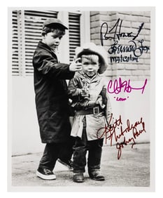 A Multi-Signed Clint & Ron Howard "Andy Griffith Show" Photo.