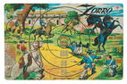 A 1958 Zorro Tin Litho Target Board.
